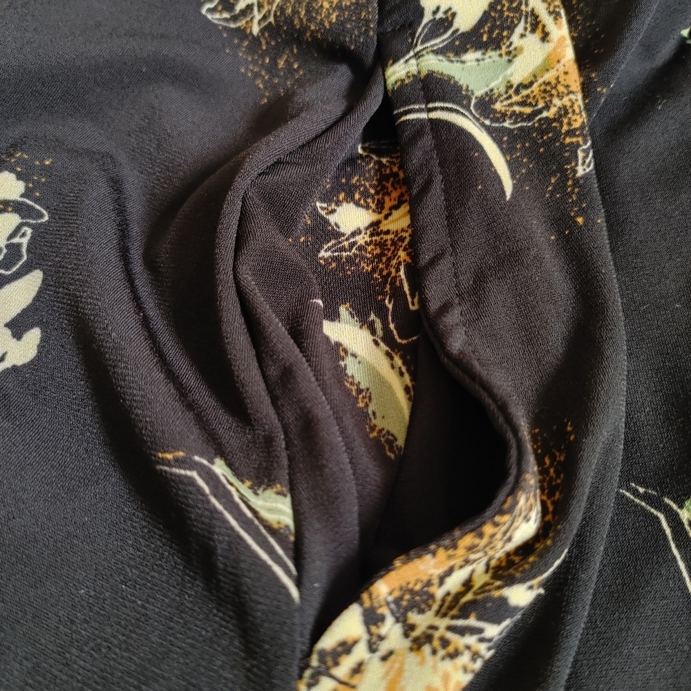 LuLaRoe Short Black Pleated Skirt with Pockets XL - Picture 3 of 6